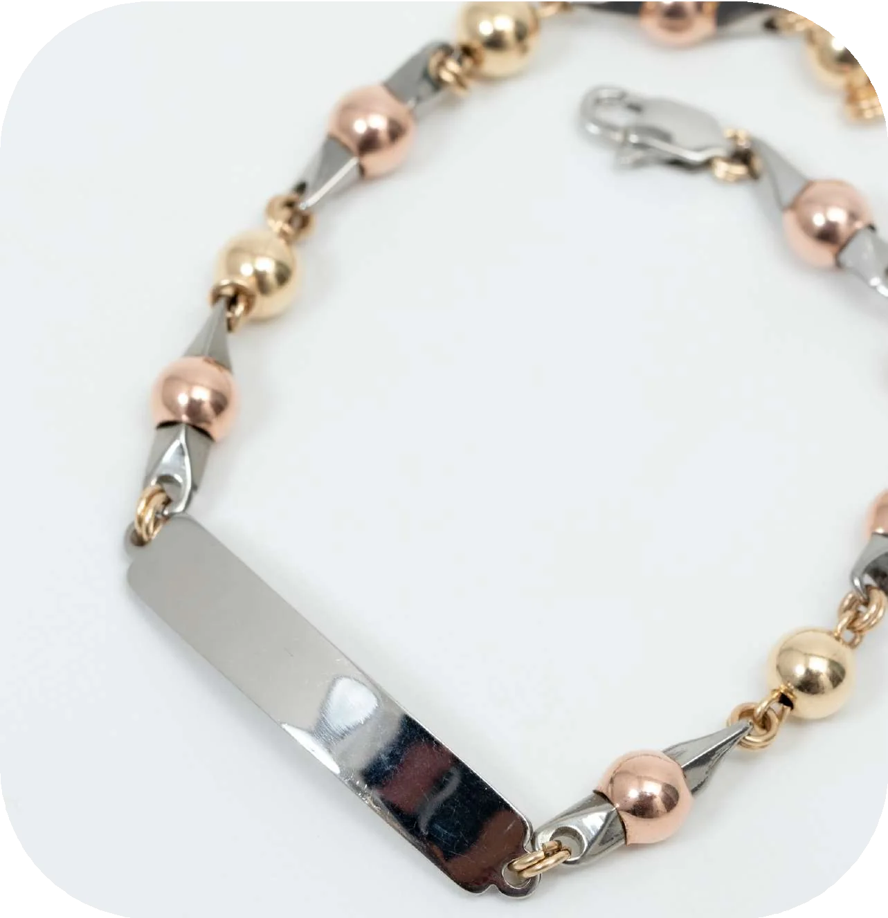 TB-020306-PULSERA ESPECIAL ESCLAVA PIN BOLA 6MM