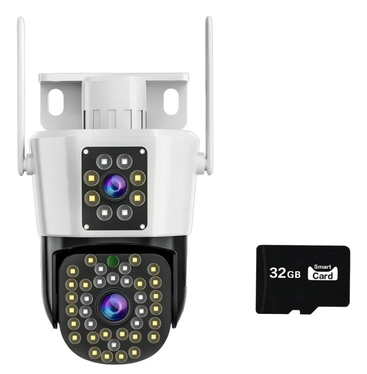 Camara de seguridad Jortan doble lente G 5
