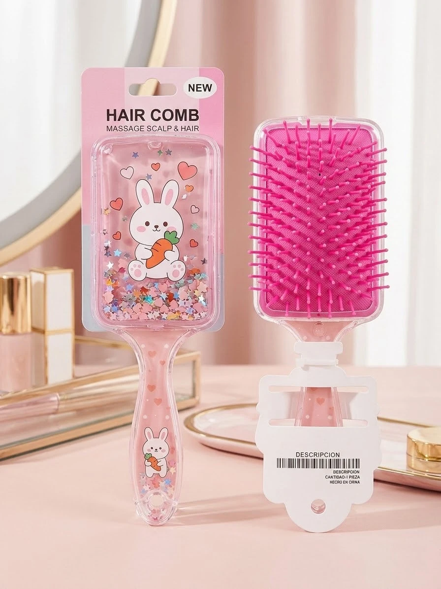 Cepillo kawai con glitter 3