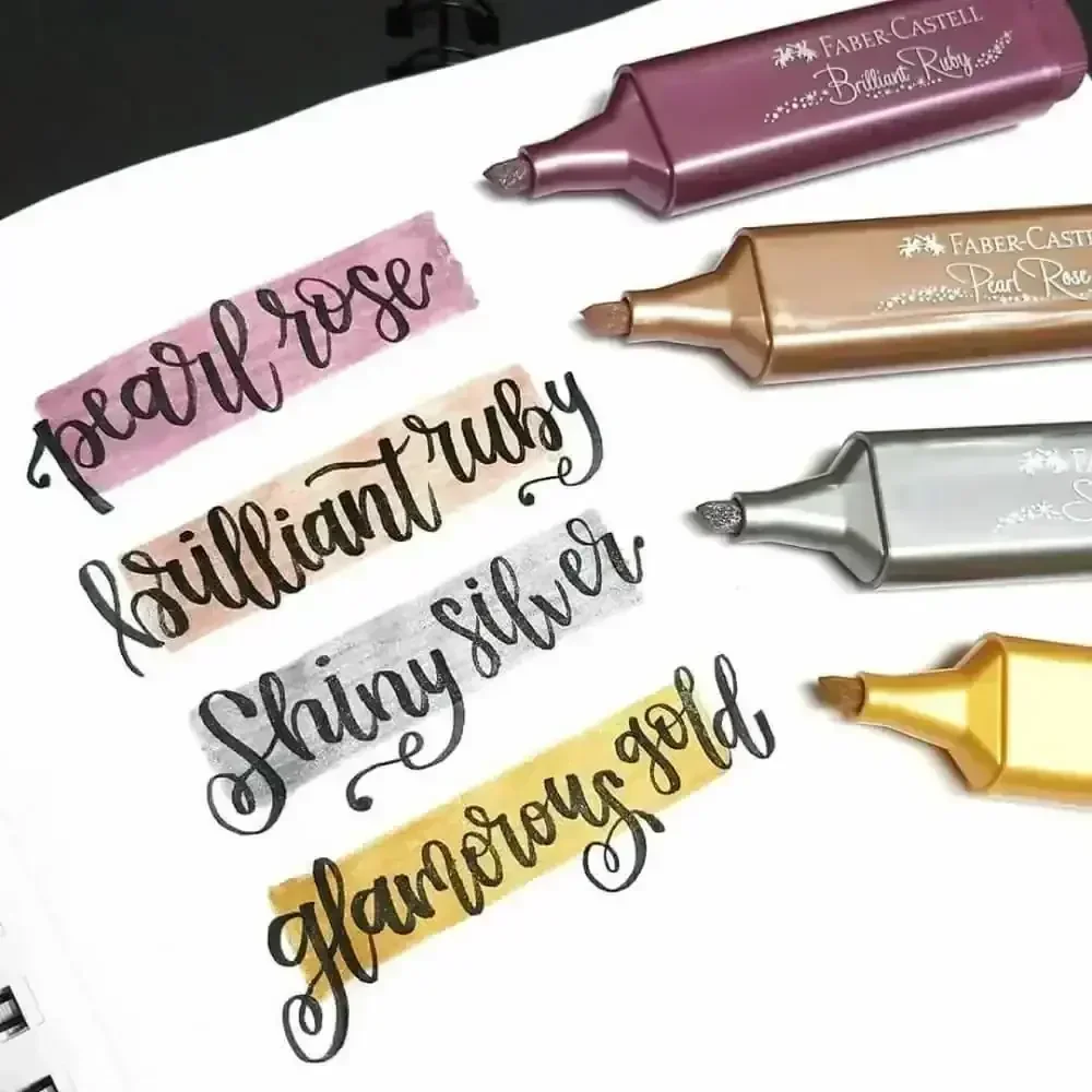 Resaltador Faber Castell Metalizados