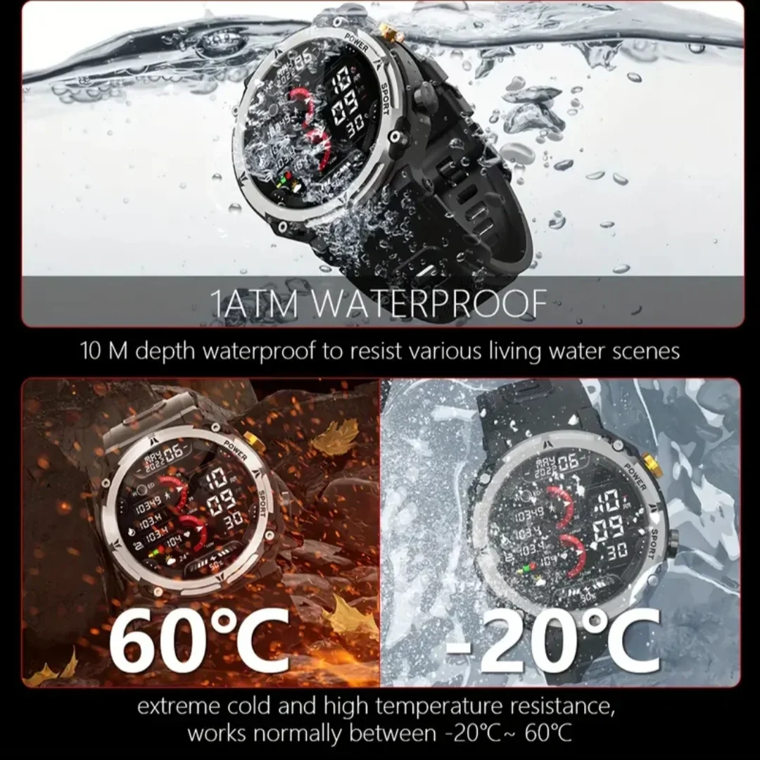 Reloj Smart grado Militar  4