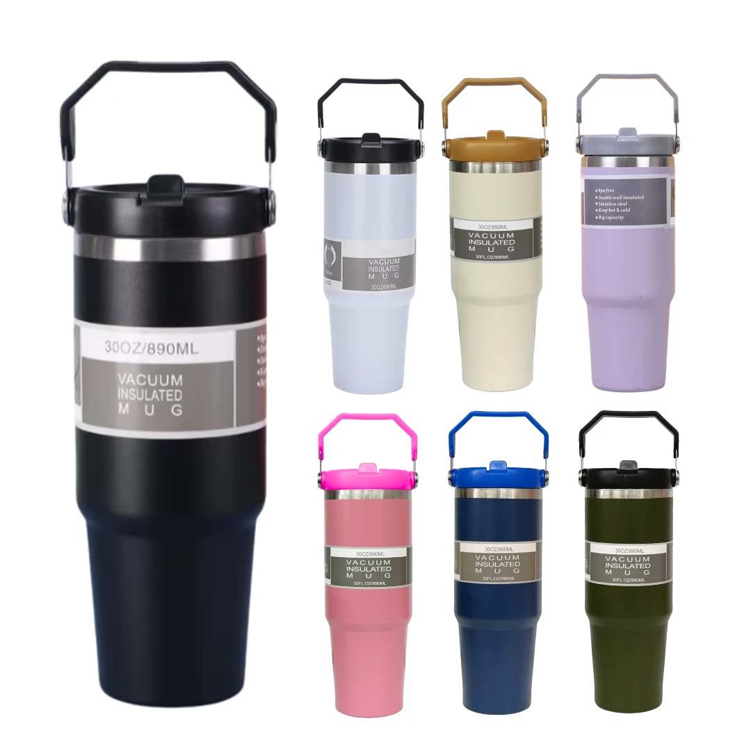 Termo Térmico Acero Inoxidable 900 ml Antiderrame
