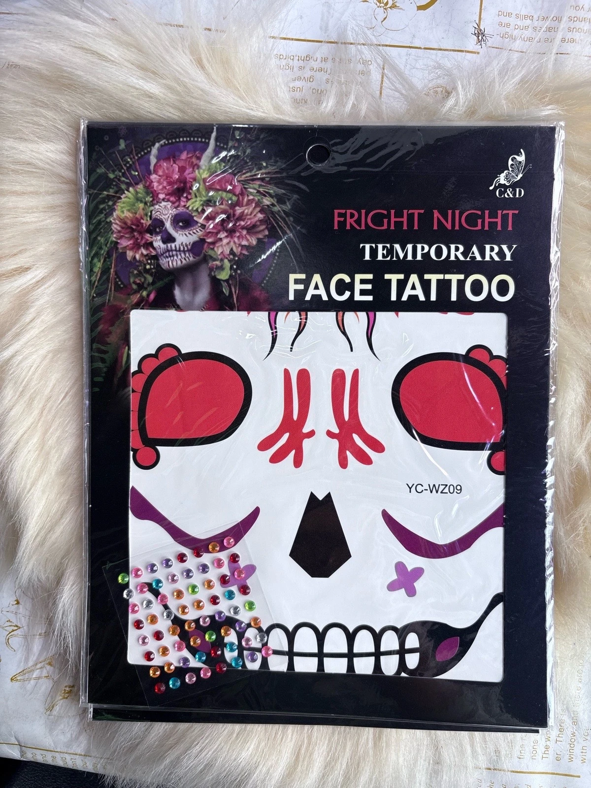 12 TATUAJES TEMPORALES CON PEDRIERIA 8
