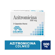 AZITROMICINA 500 MG X 3 CAPS COLMED