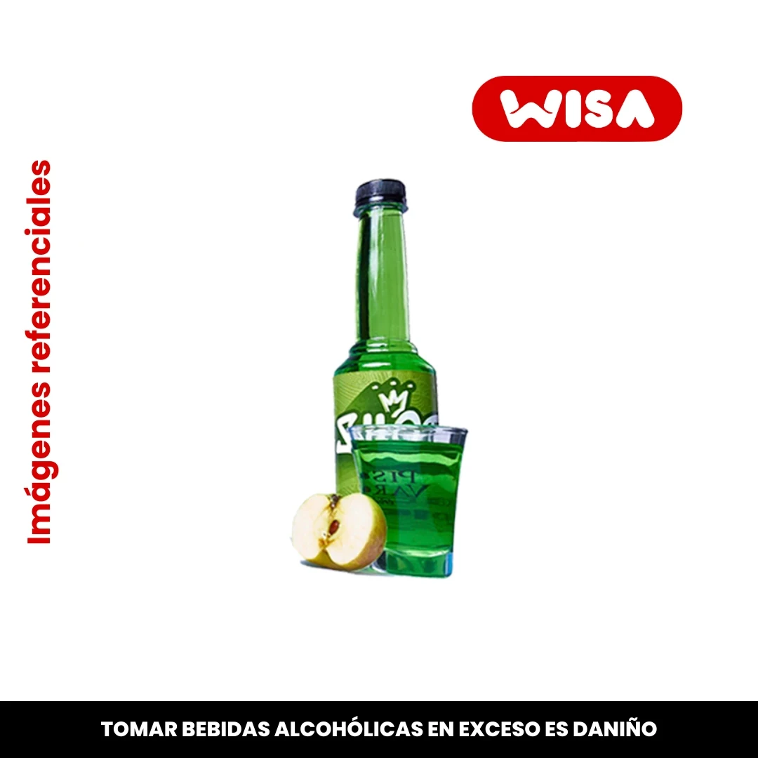 Shot Botella Green Apple