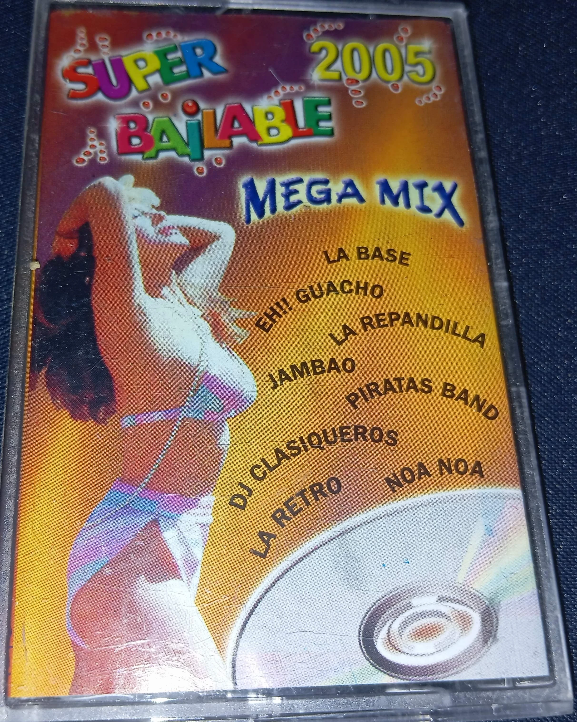 Varios Super Bailable 2005 Megamix (CASETTE)(LAURO RECORDS)
