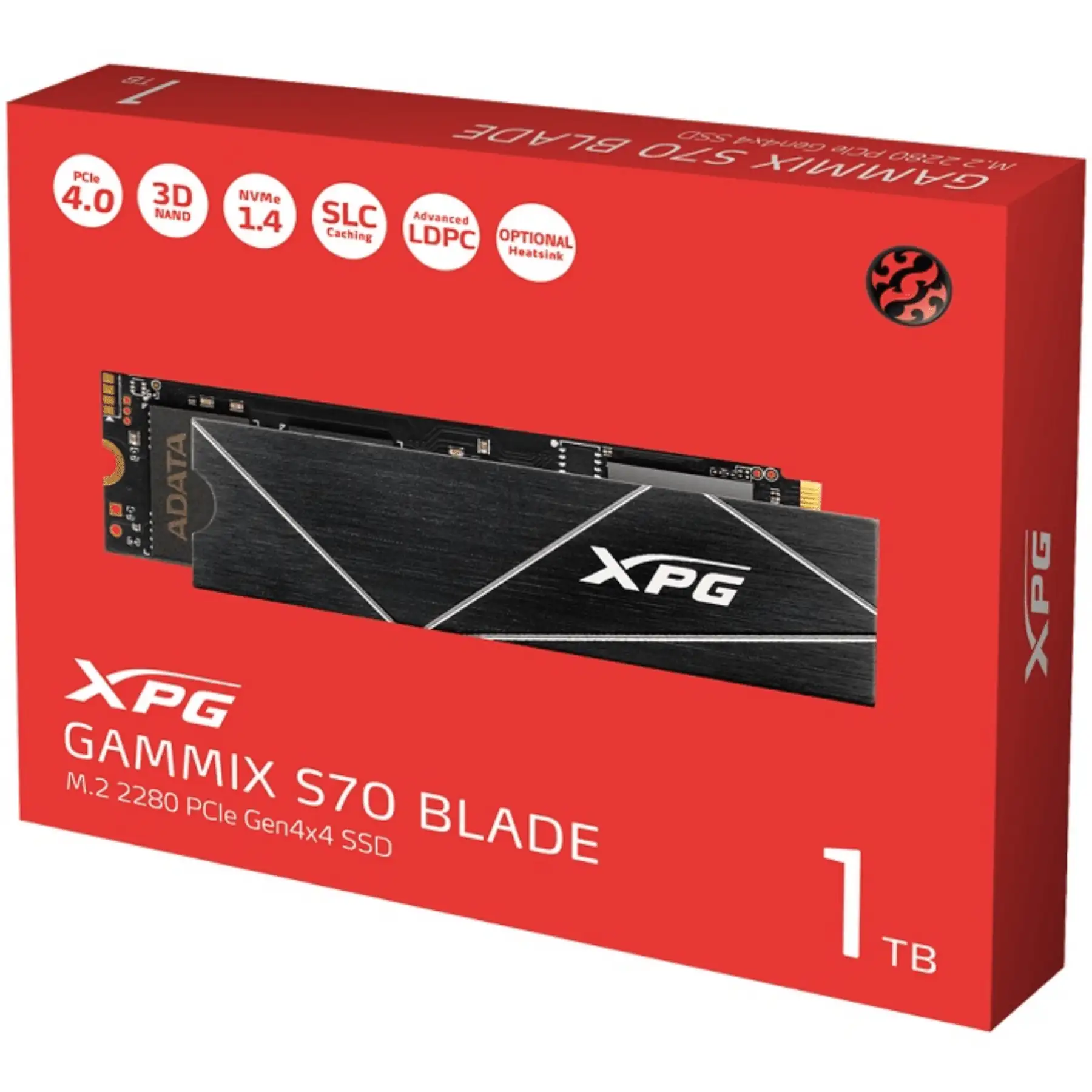  SSD ADATA AGAMMIXS70B-1T-CS 1TB XPG GAMMIX