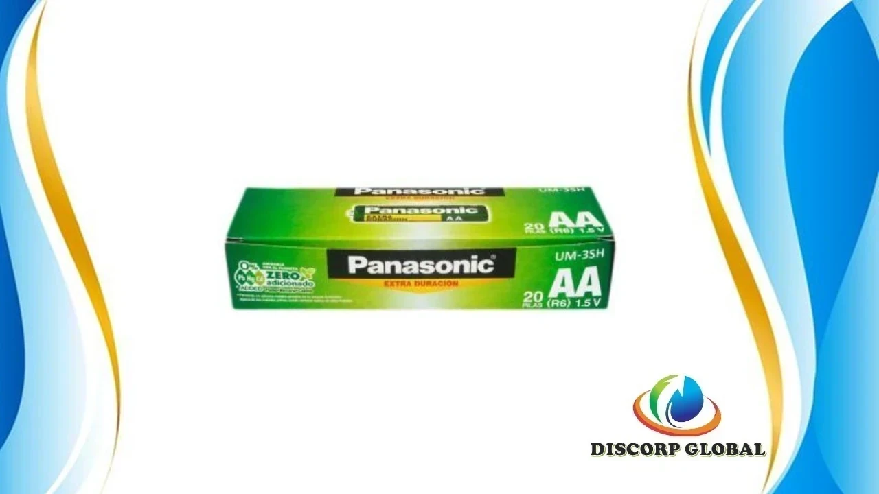 PILAS PANASONIS 2AA x 20 UND