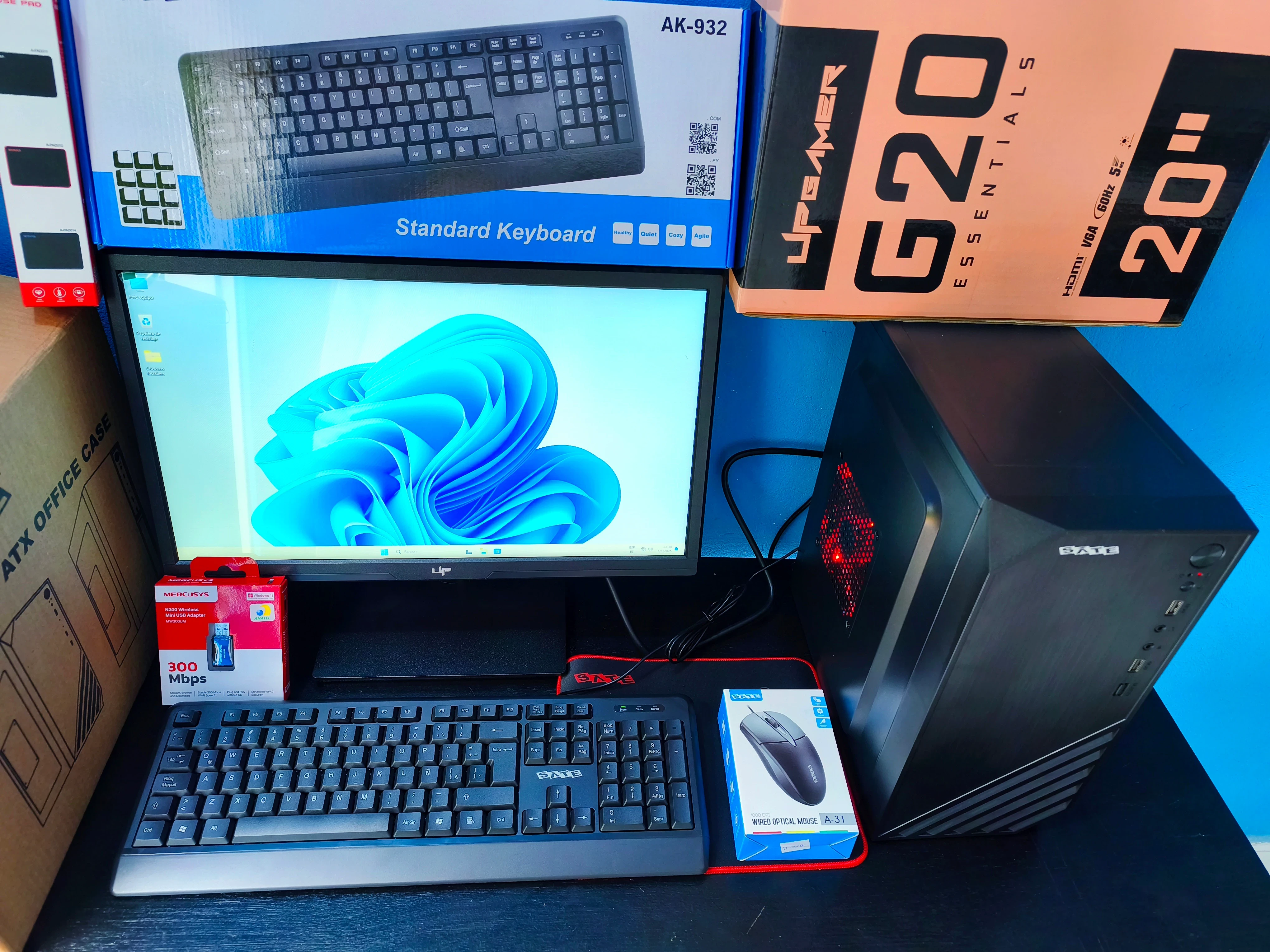 Pc Core i5  Combo Comp. Nueva En Caja.
