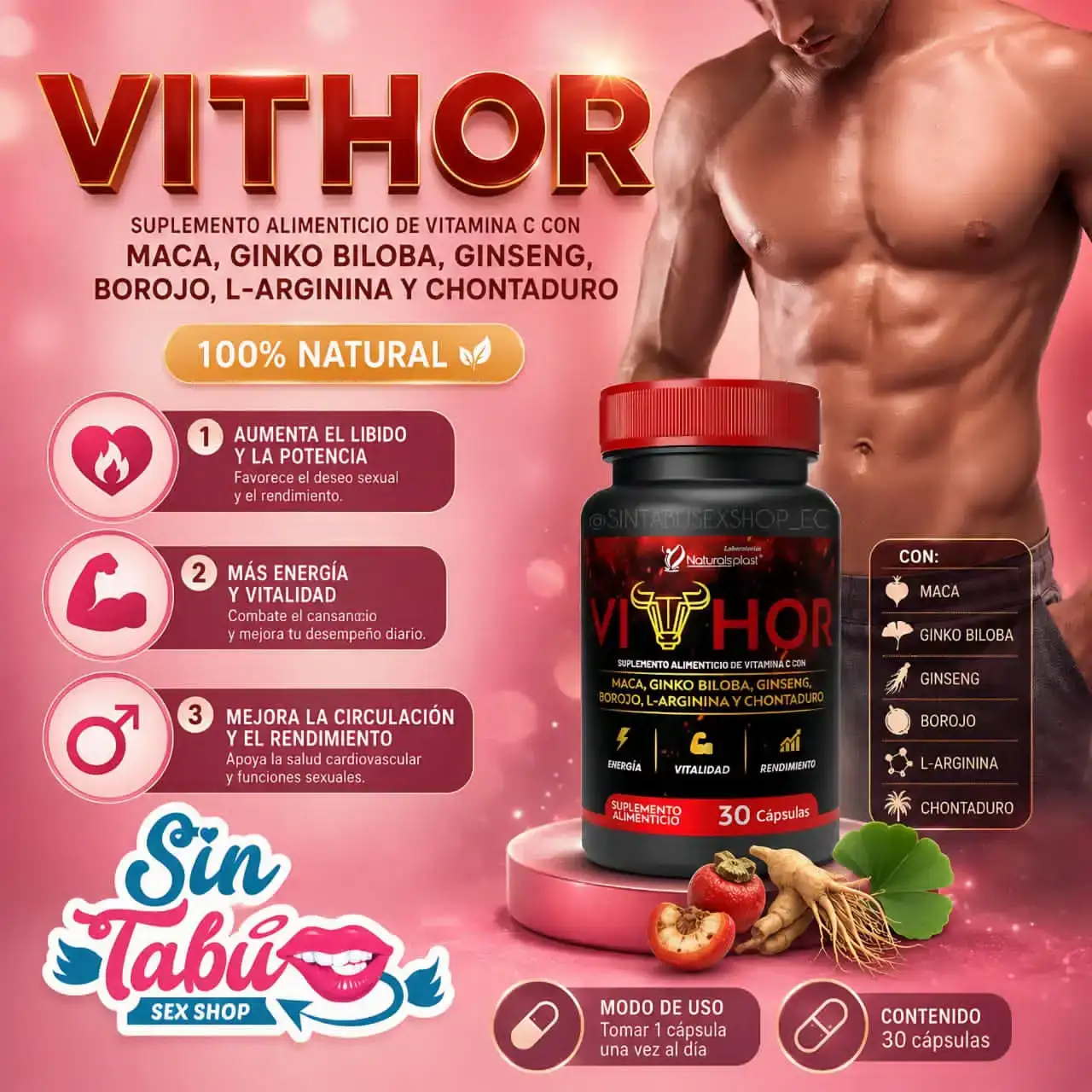 POTENCIADOR SEXUAL VITHOR