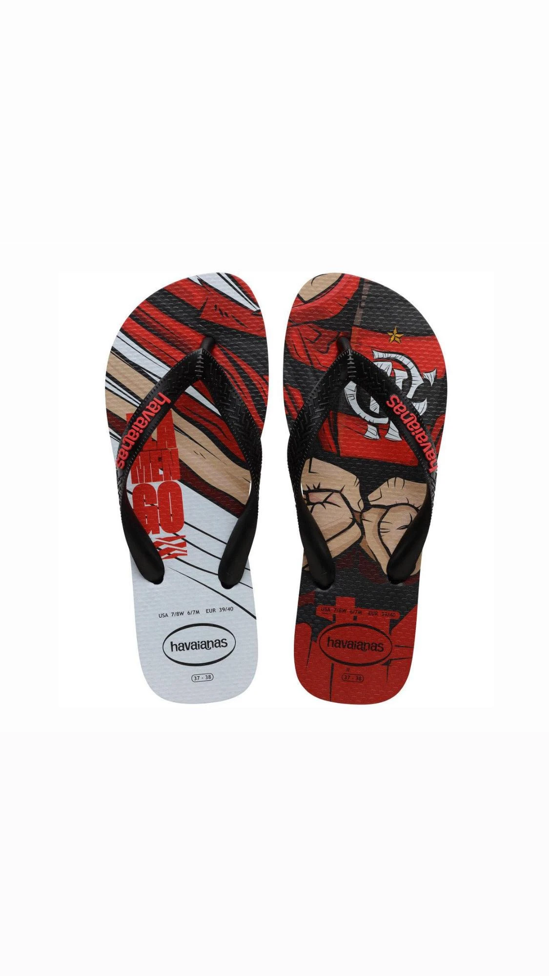 CHINELOS HAVAIANAS FLAMENGO 