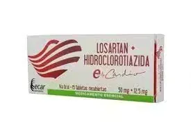 LOSARTAN 50 MG + HCT 125 MG CJA X 30 TAB ECAR