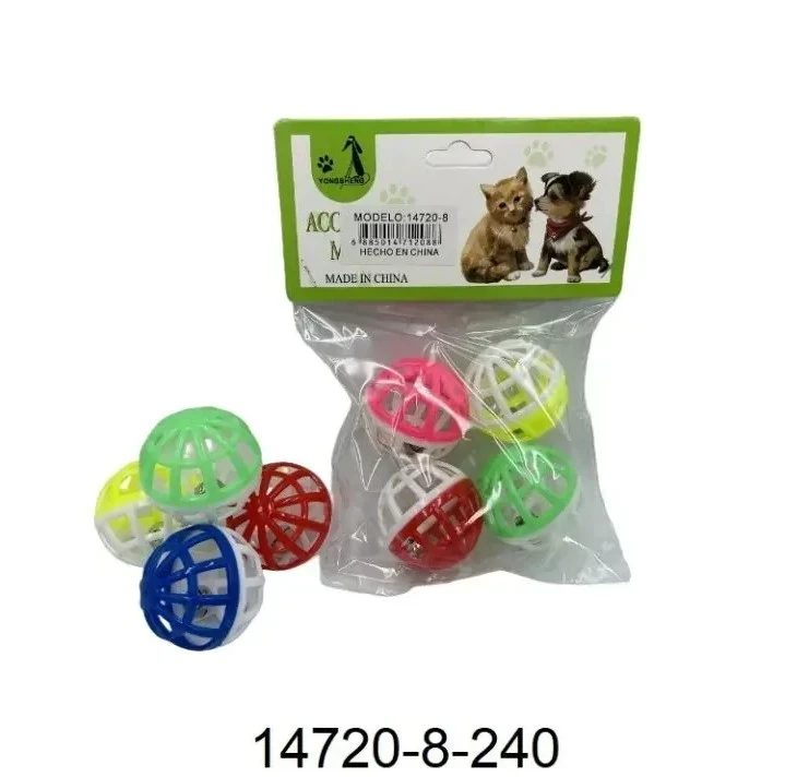 PELOTA CASCABEL X4
