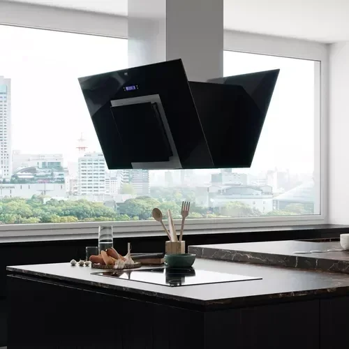 Campana Cocina TST Espejo / Vidrio 60 Cm Doble Turbina 4