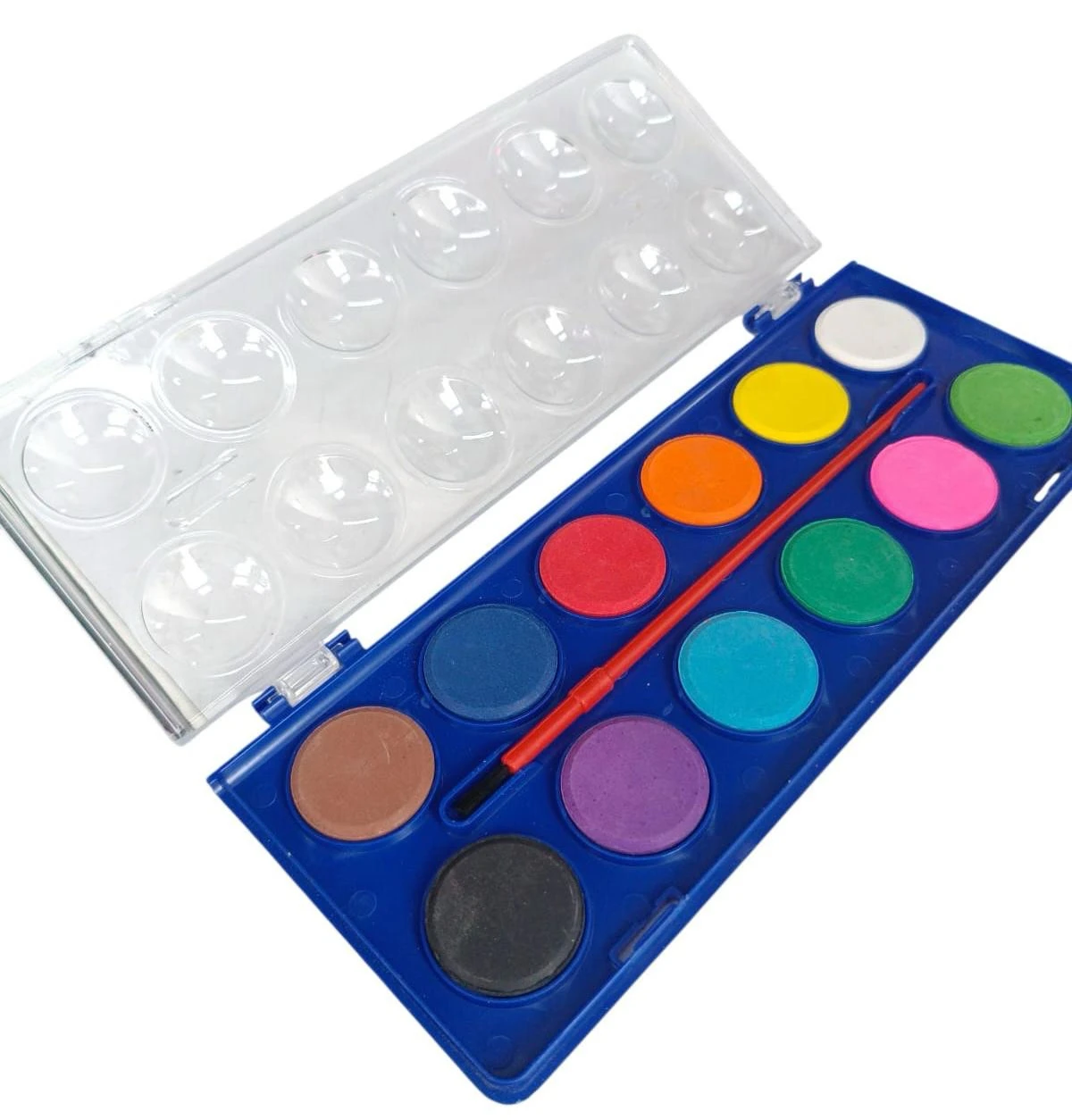 Set de acuarelas escolares 12 colores 5