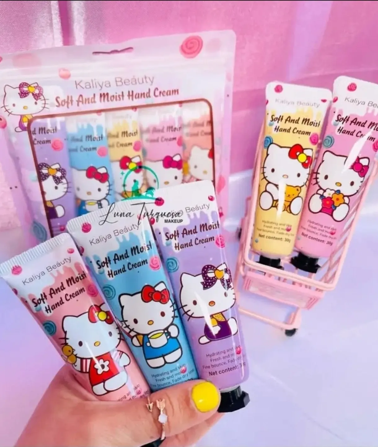 Crema de Manos peq. Hello Kitty  2