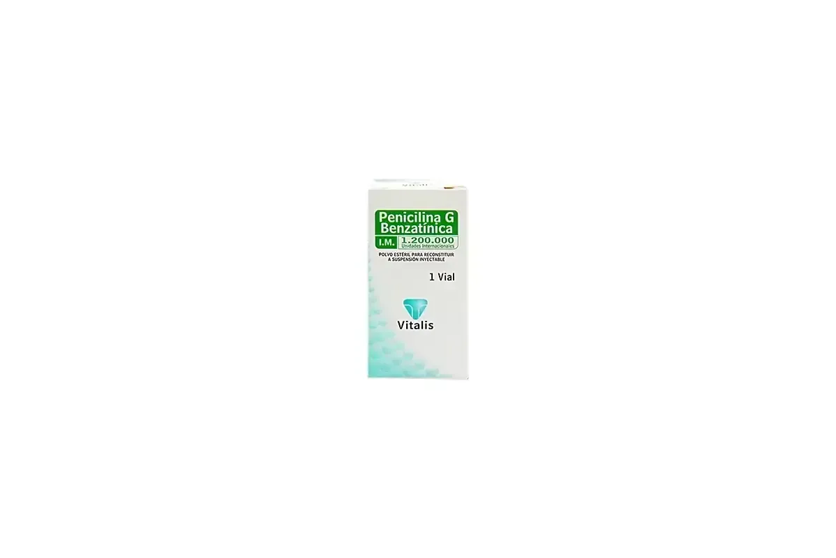 PENICILINA BENZ 1,200.000 X 1 AMP VITALIS
