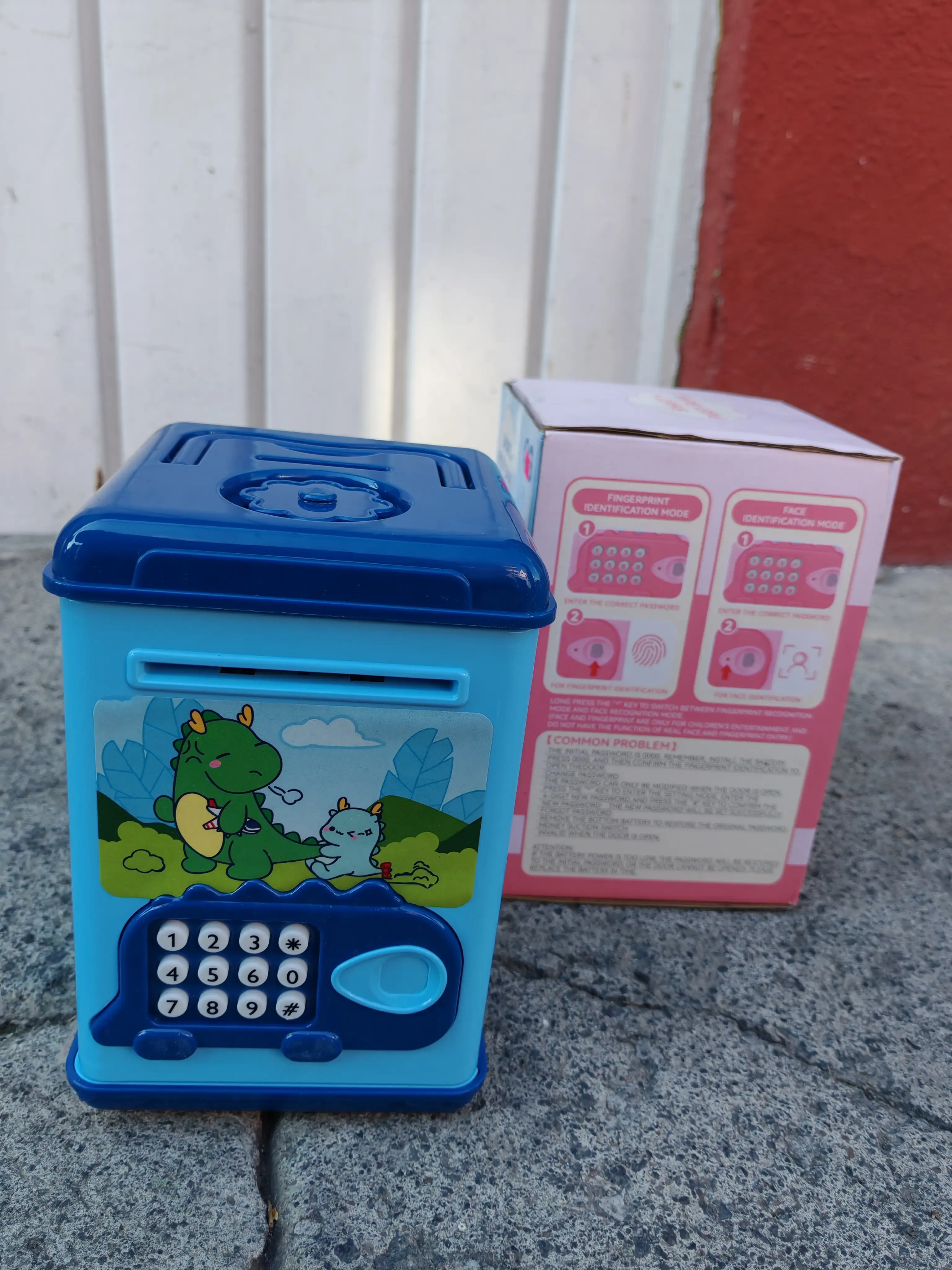Alcancía Azul