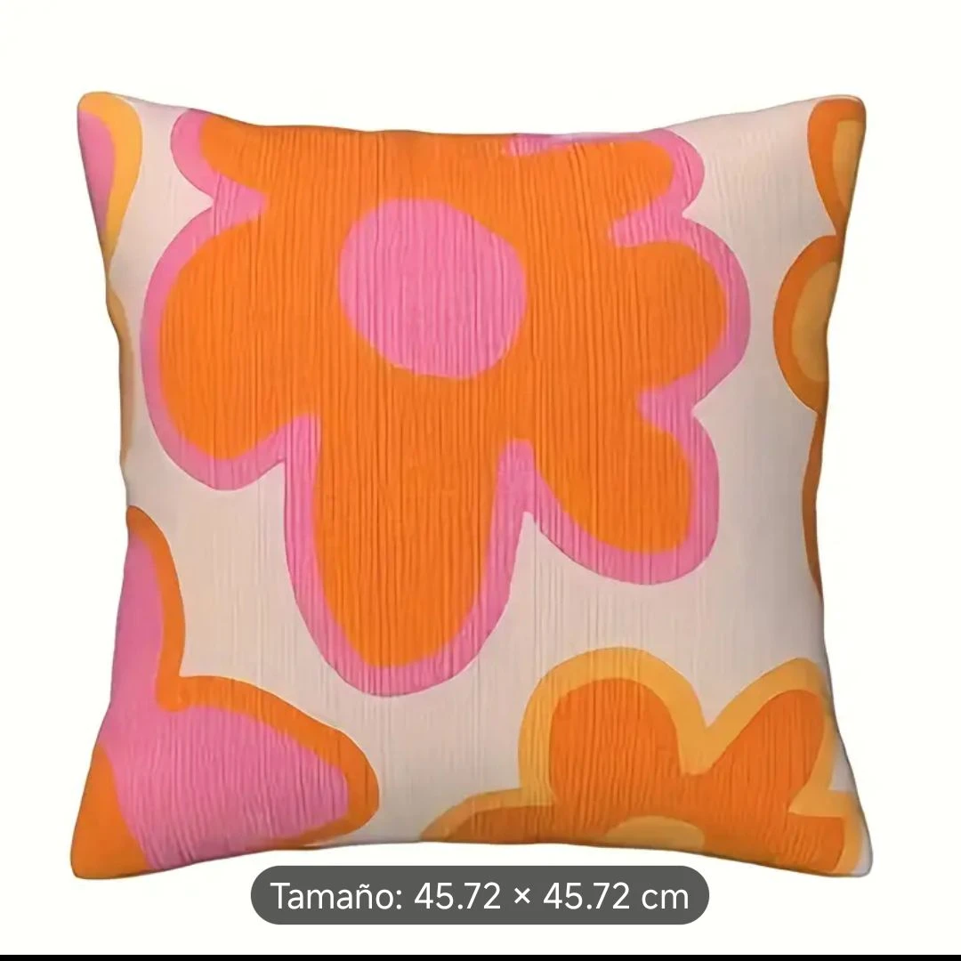 ALMOHADONES LINEA RUSTICO FLORES 4