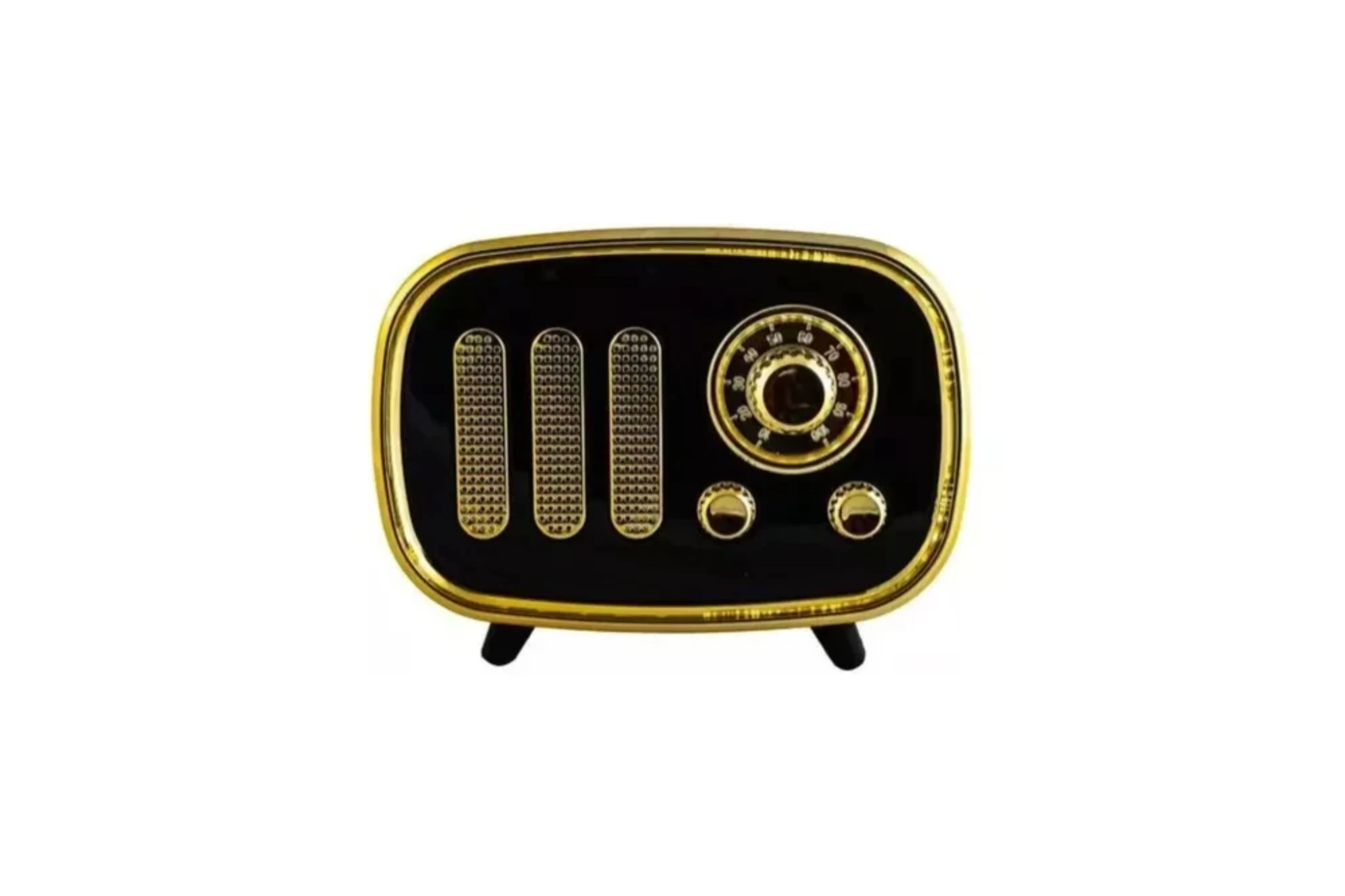 Parlante Vintage Portátil Bluetooth  Retro Usb Mp3