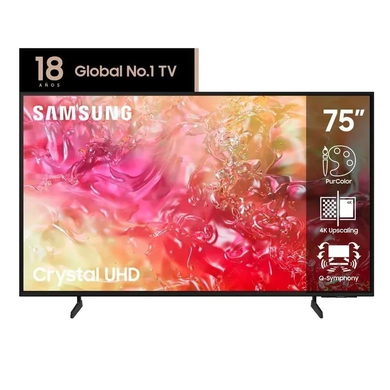 SMART TV SAMSUNG 75" DU7000 CRYSTAL 4K