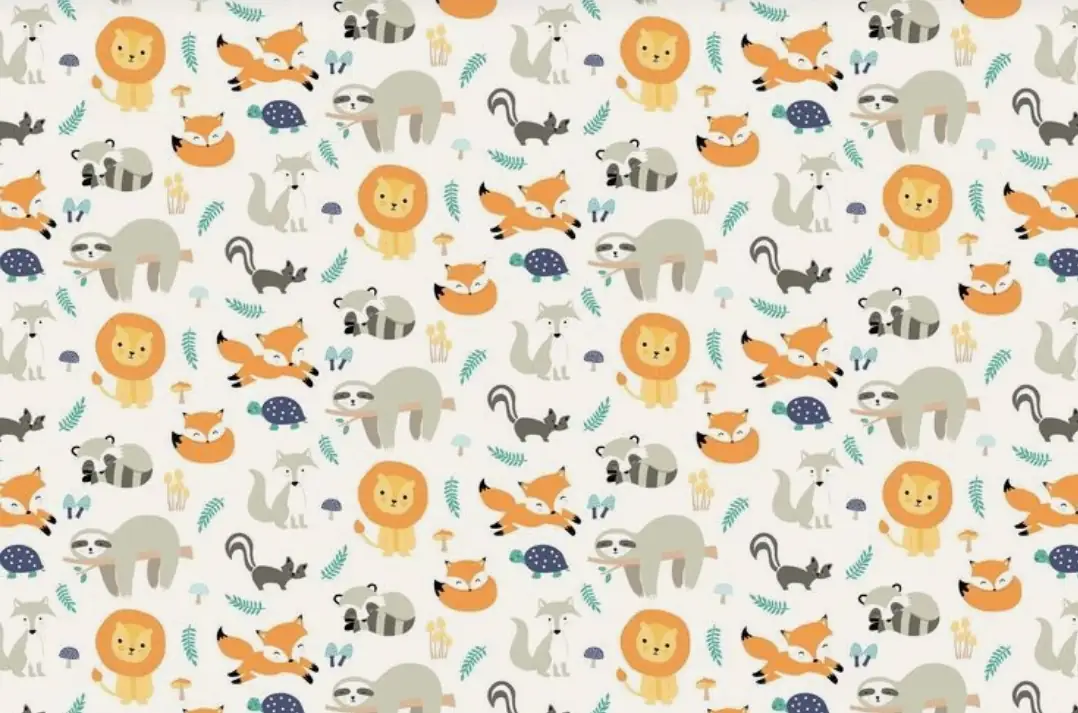 Tela animales 