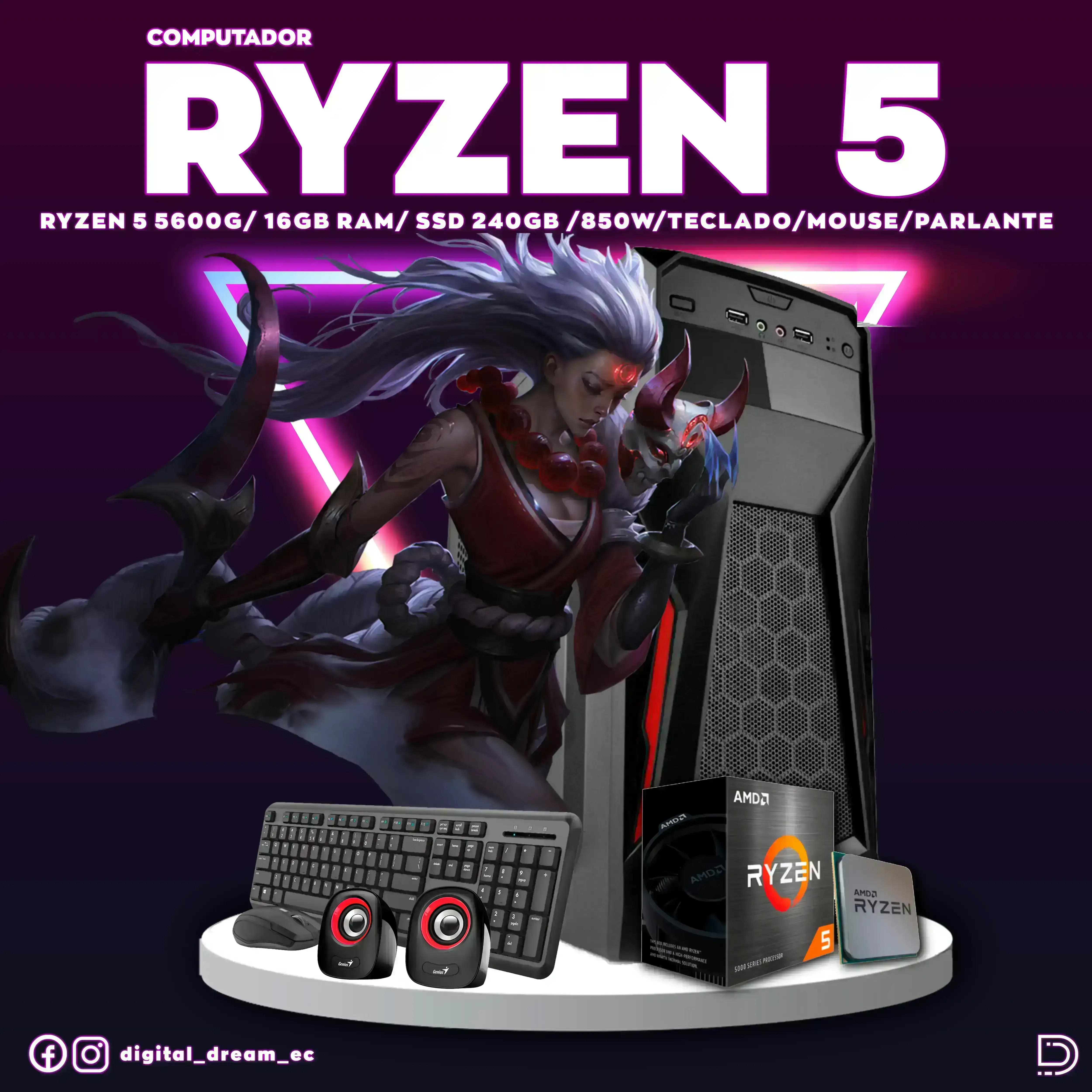 RYZEN 5 5600GT 16GB RAM