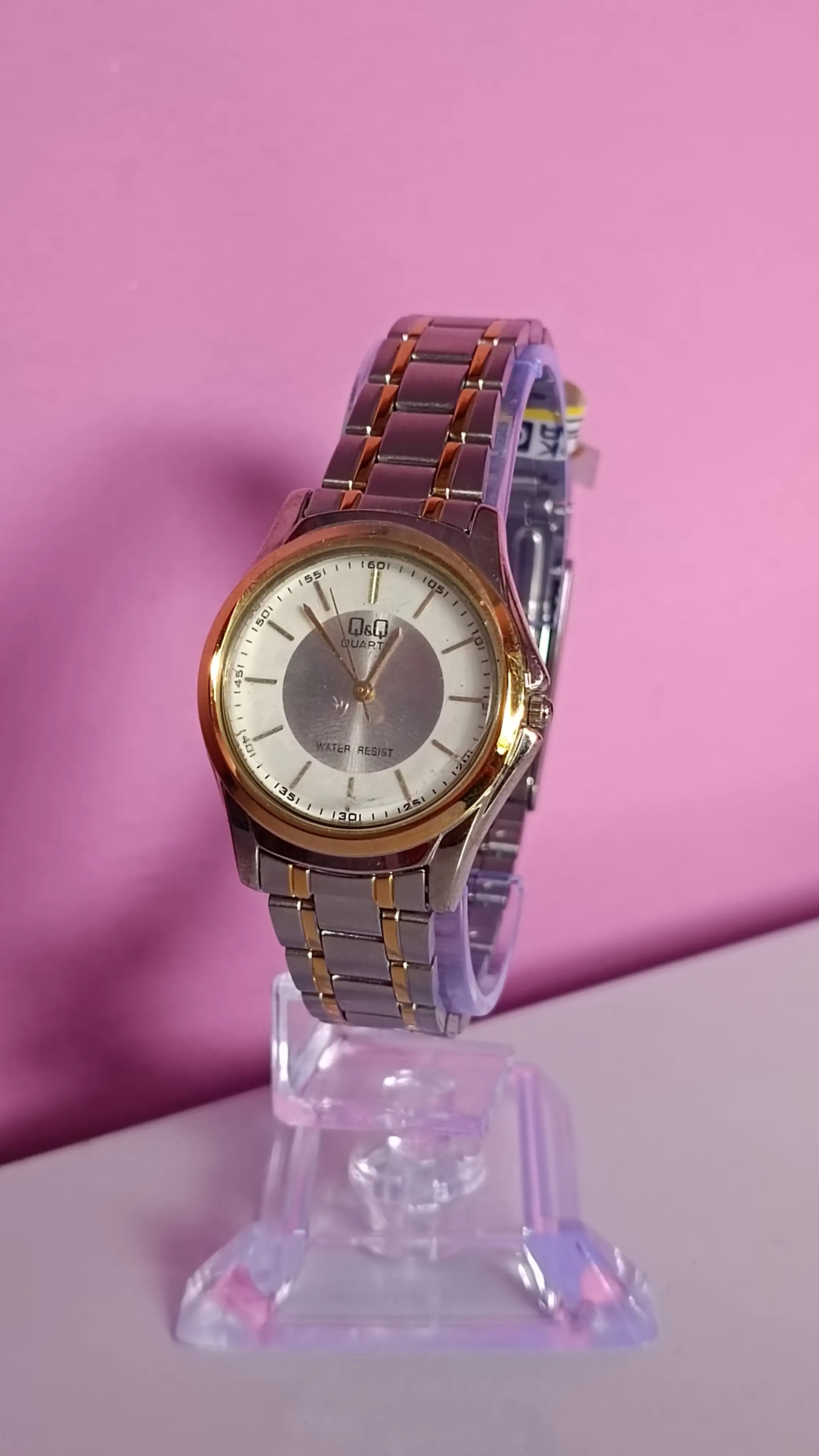 RELOJ DAMA PLATEADO / DORADO