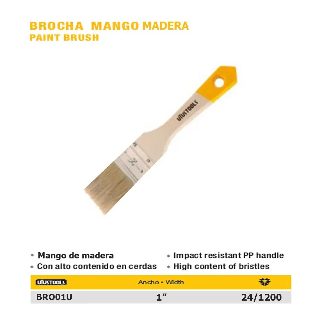 BROCHA M/Madera UYUST 1" **