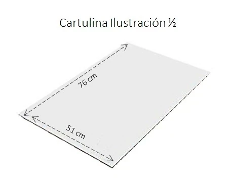 Ilustración 1/2 blanco