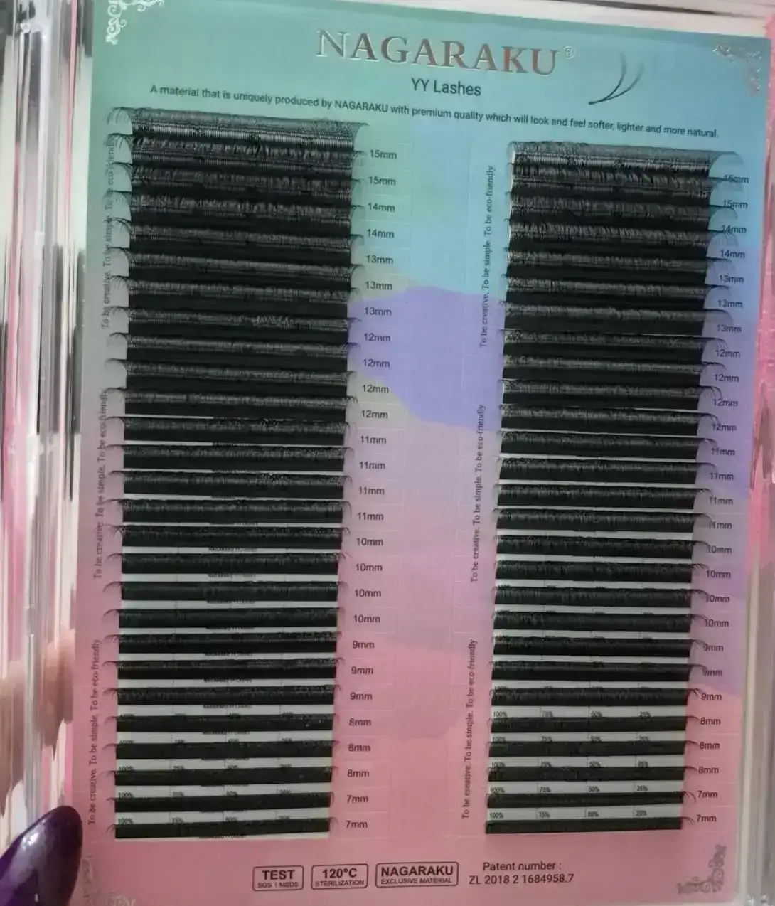 PESTAÑAS NAGARAKU BLISTER XL