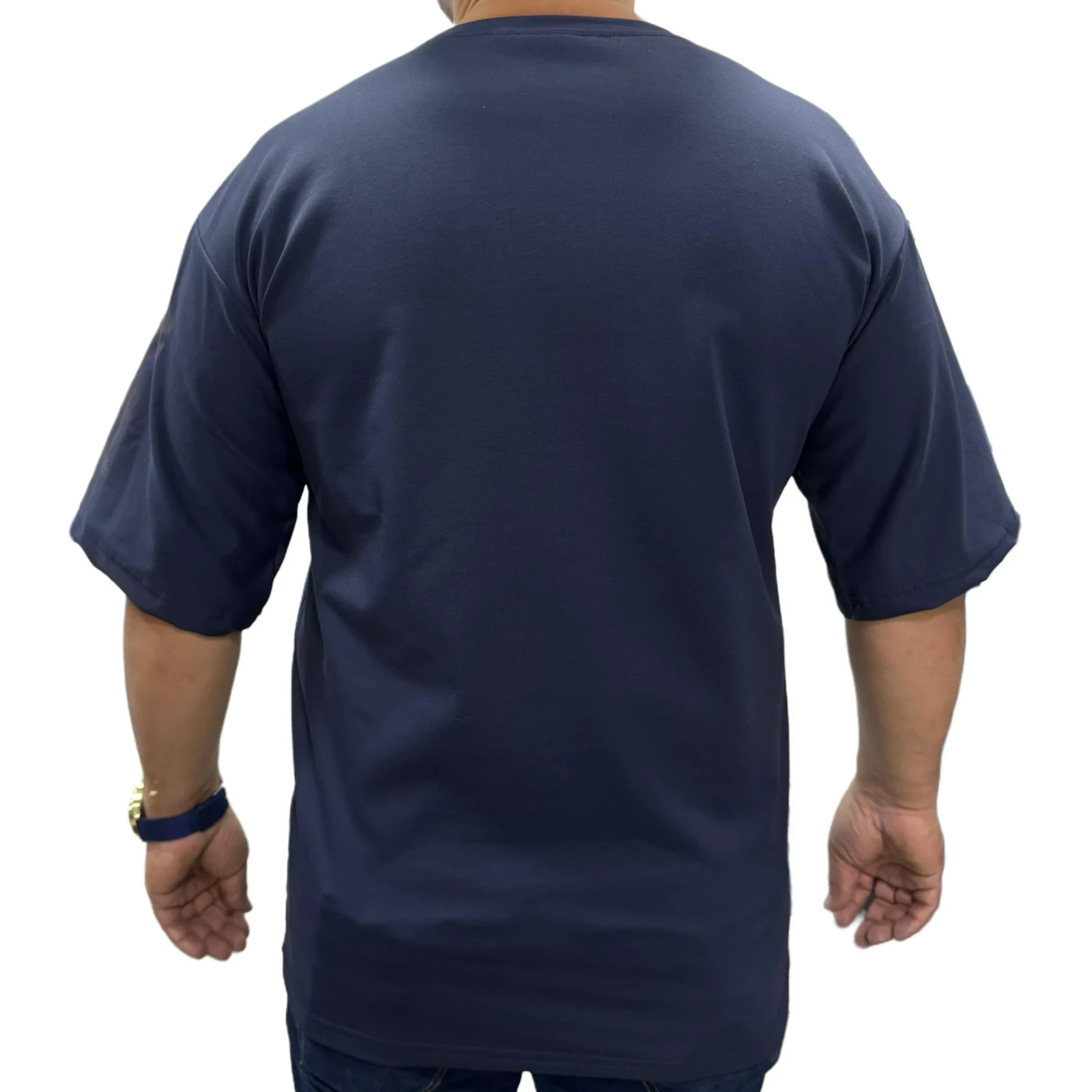 Oversize Burda Azul Oscuro 