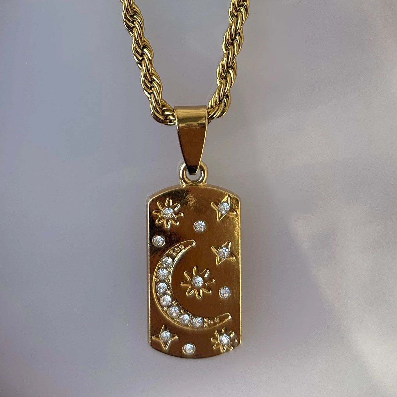 CADENA TEJIDO LAZO 60CM  9