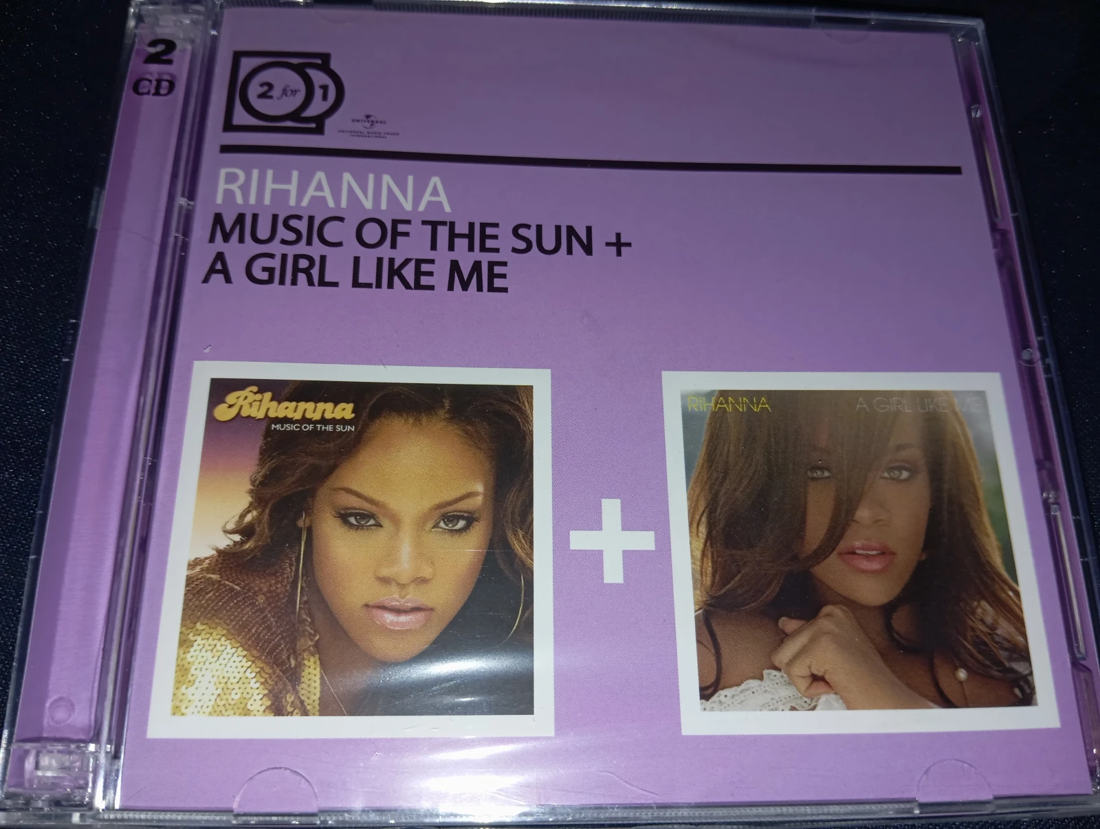 Rihanna - Music Of The Sun + A Girl Like Me (2CDS)(SOUTH AFRICA)
