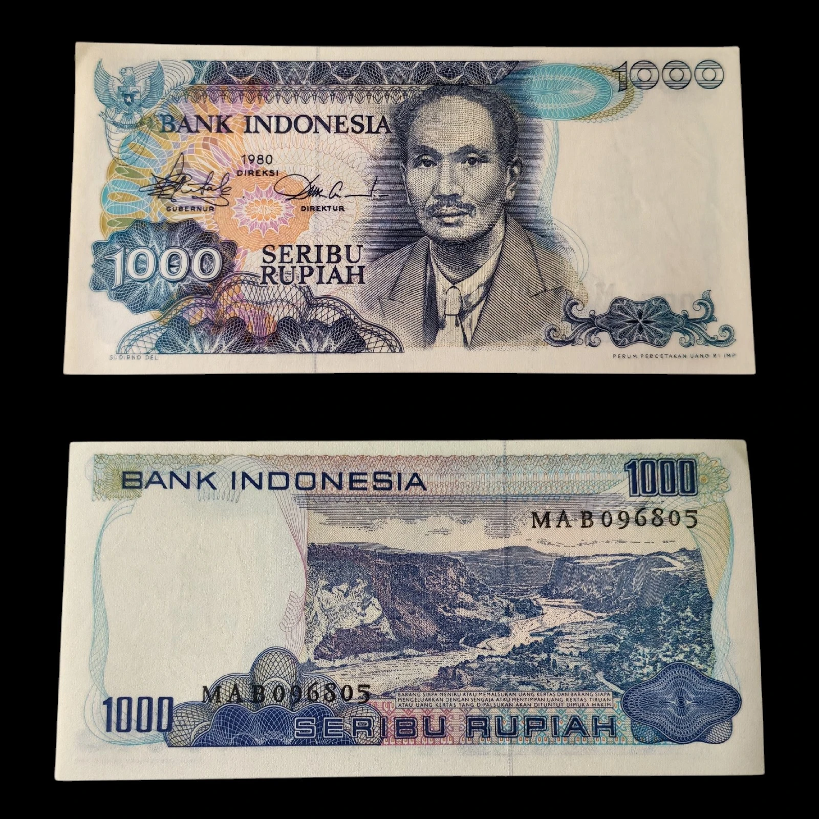 ° Indonesia 1000 rupias UNC