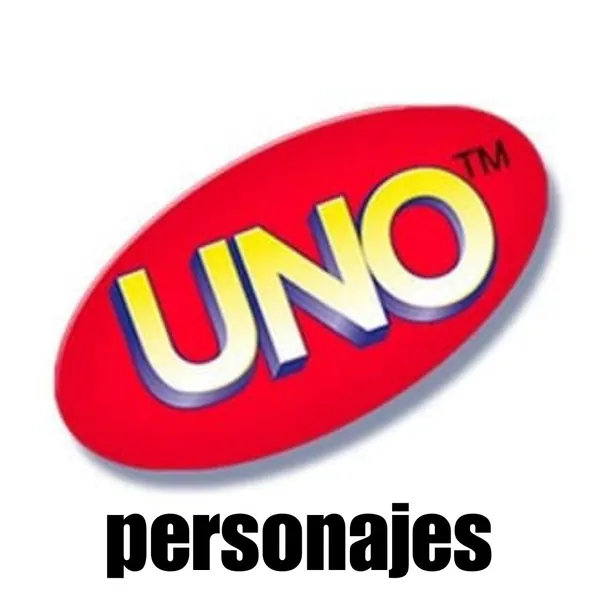 Juego uno diferentes personajes