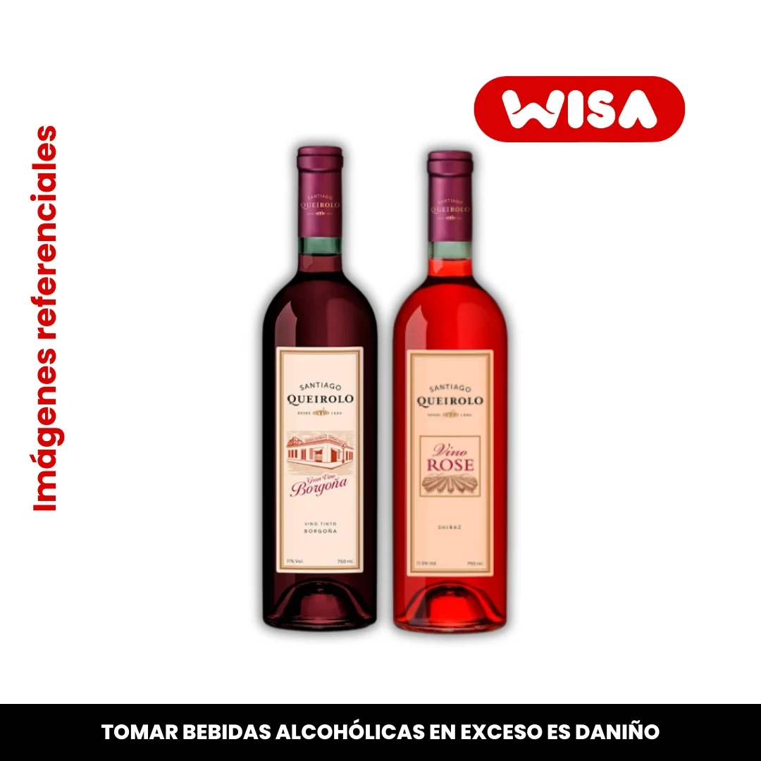 2 Vinos SQ 750 ML x S/ 29.90