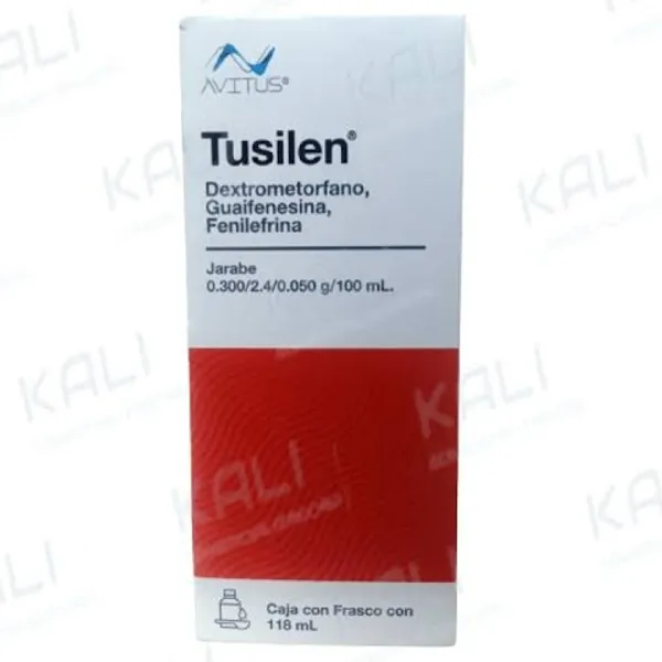 Tusilen /dextrometorfano-guaifenesina-fenilefrina/0.300g/2.4g/0.050g