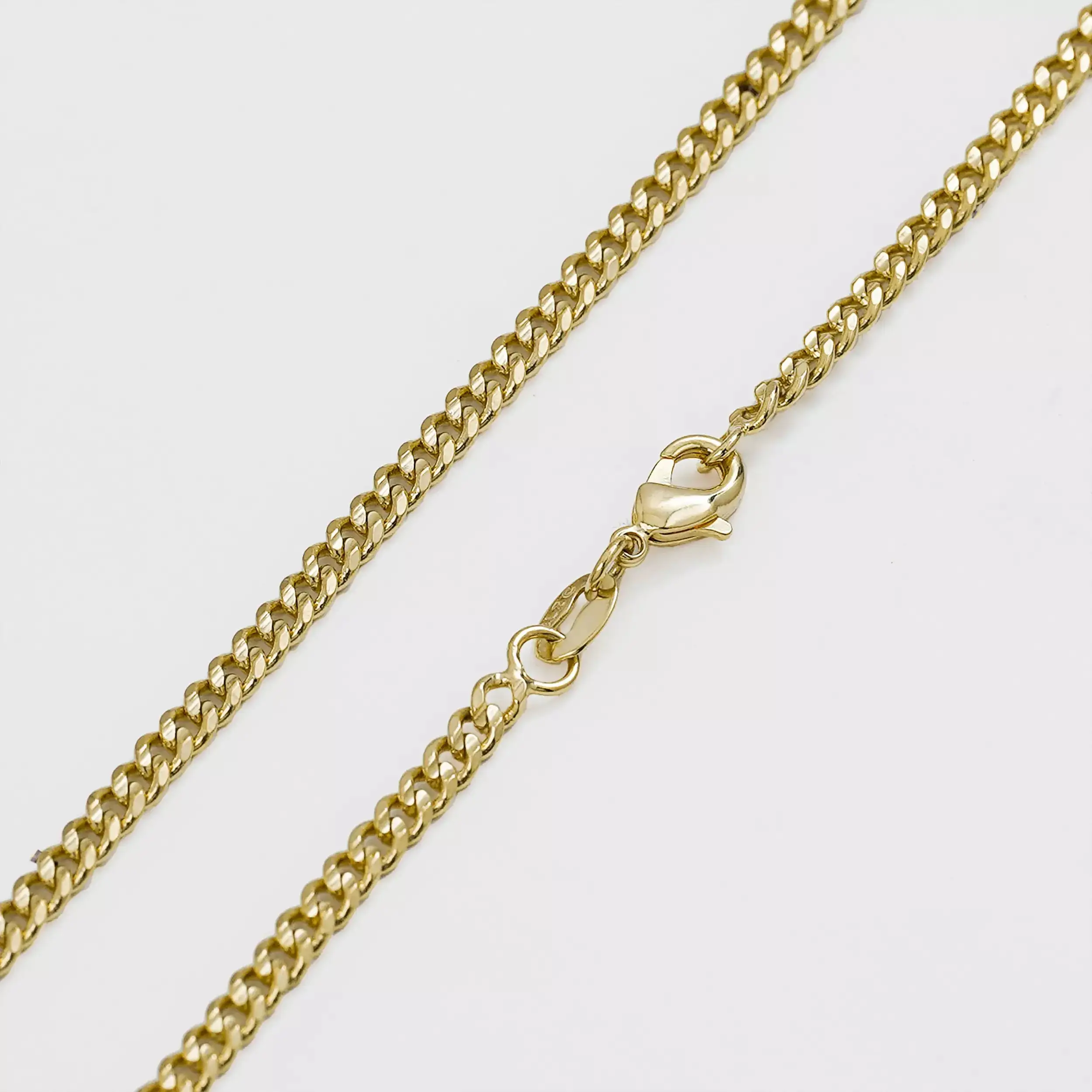 Cadena Cubana Eslabon U 3mm 65cms