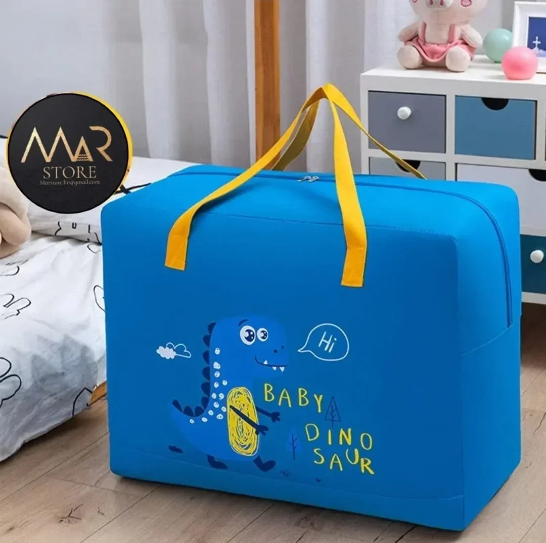 Bolsa de almacenamiento amplia en color azul