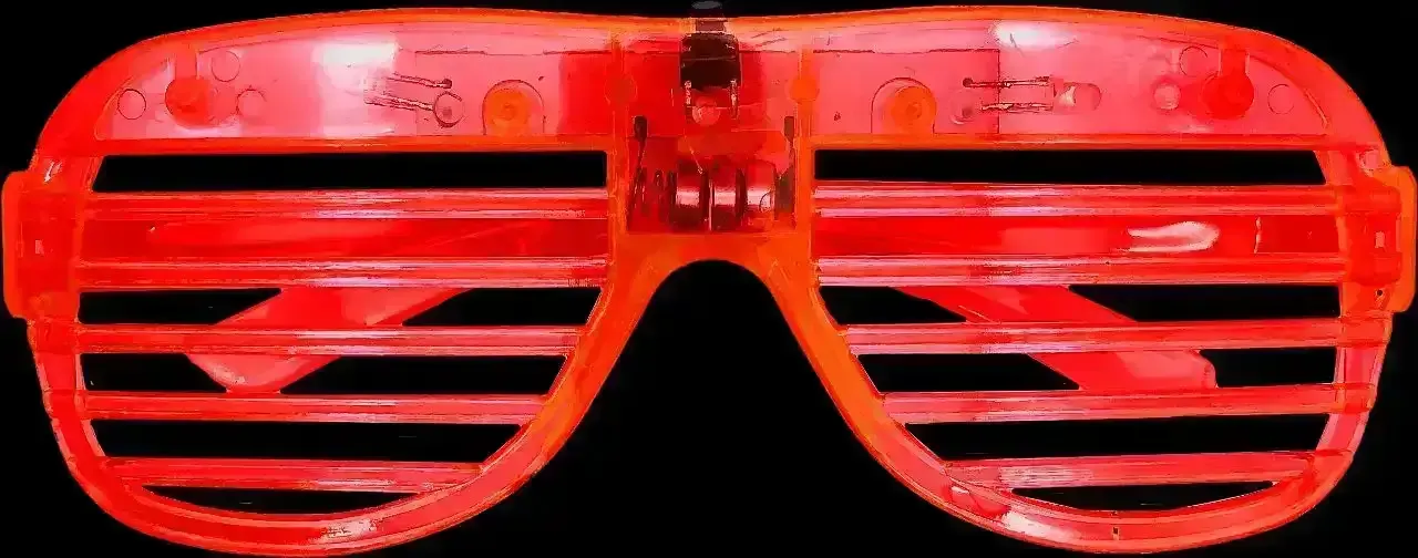 Anteojo luminoso rayado 3 led  2