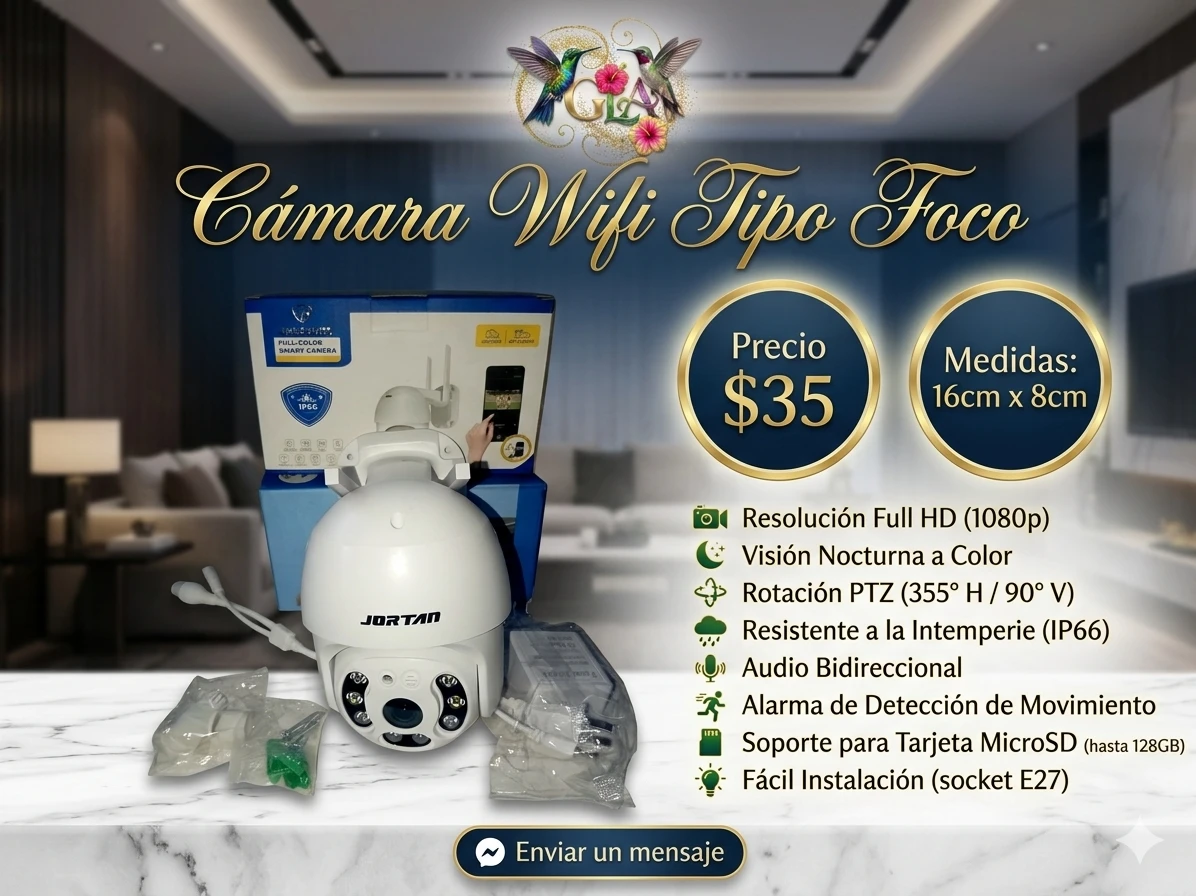 Camara wifi oara exterior 2