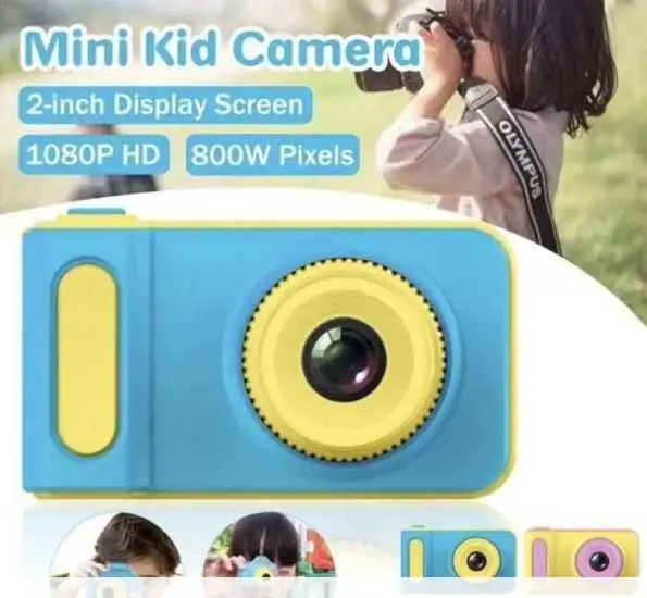 Camara Digital Para Niños Uso Rudo Full HD 1080P