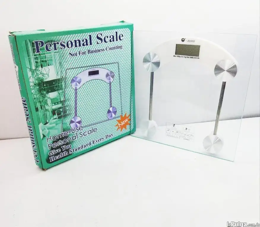 PESA CORPORAL CUADRADA TRANSPARENTE