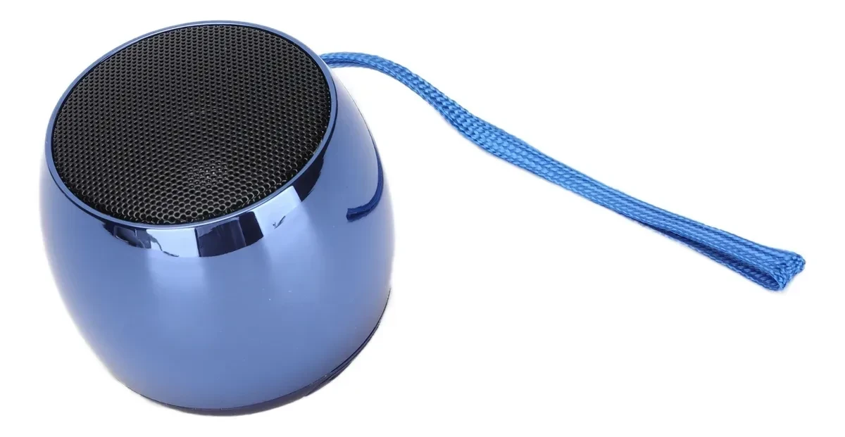 Parlante Inalámbrico Chapado En Metal Bluetooth 5.0 5