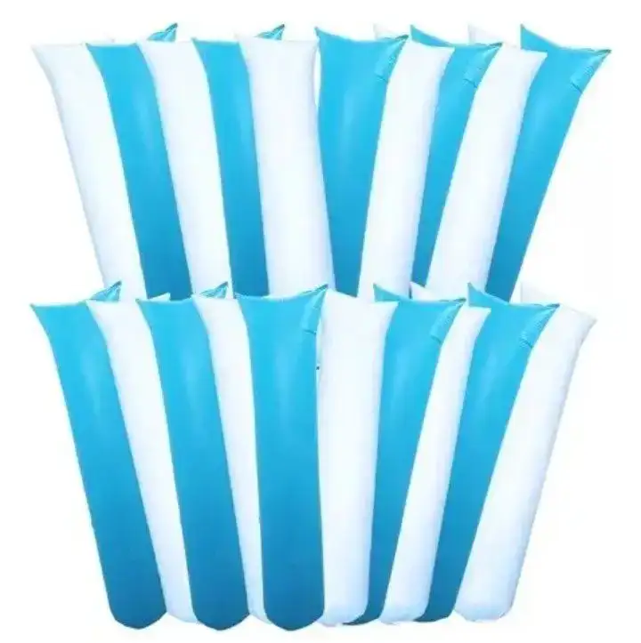 Globos aplaudidores argentina "Cienfuegos" x 2 (blanco/celeste)