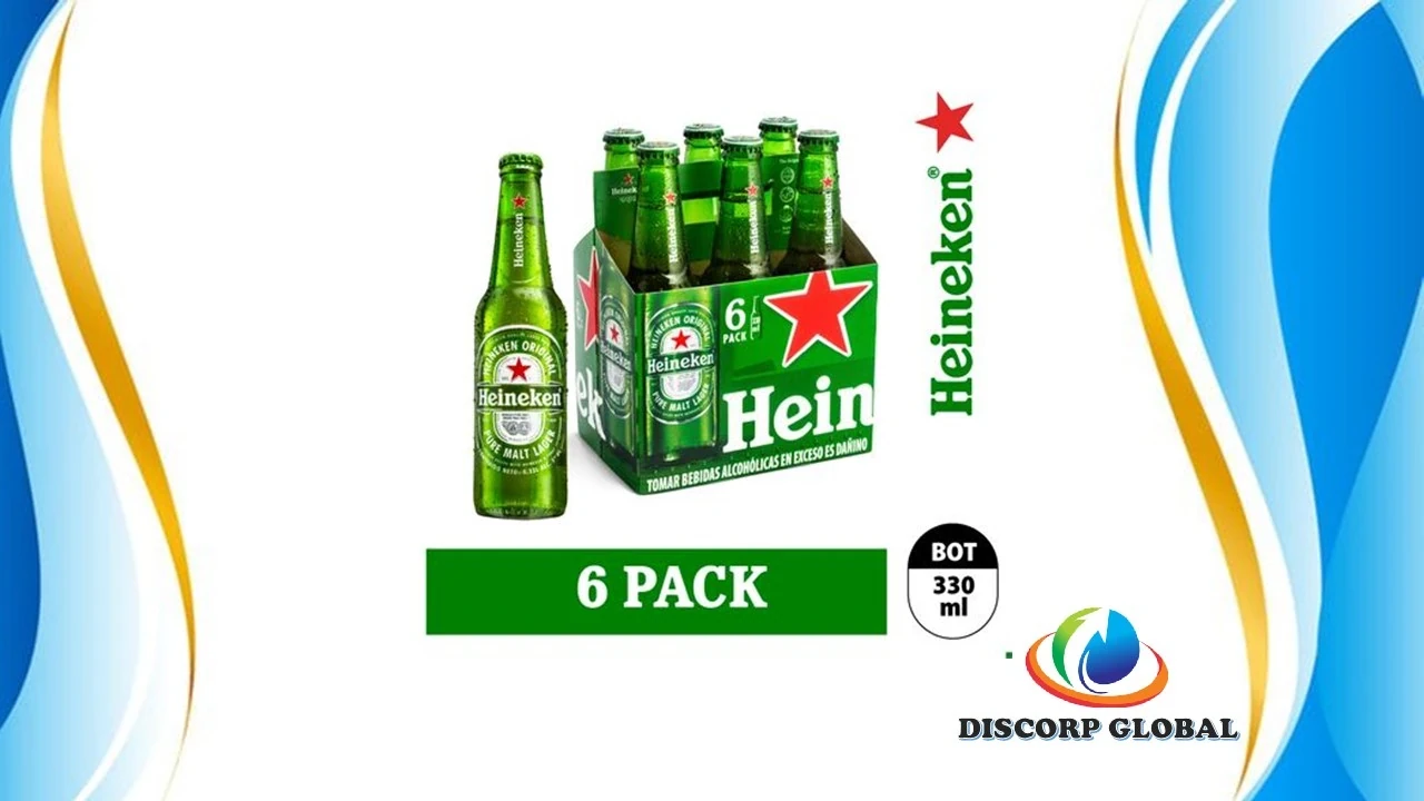 SIX PACK CERVEZA HEINEKEN 330 ML 