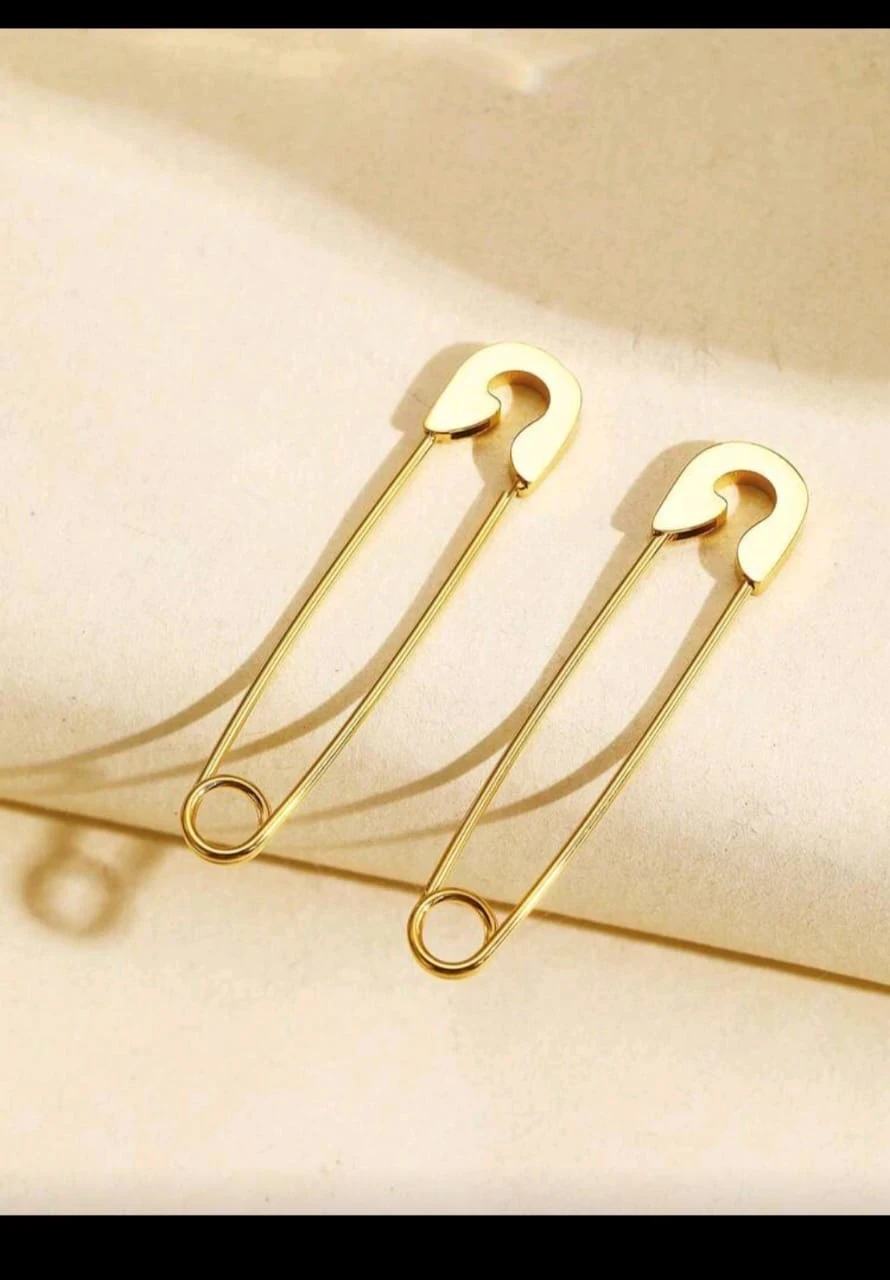 Zarcillos estilo gancho/Moda Coreana
