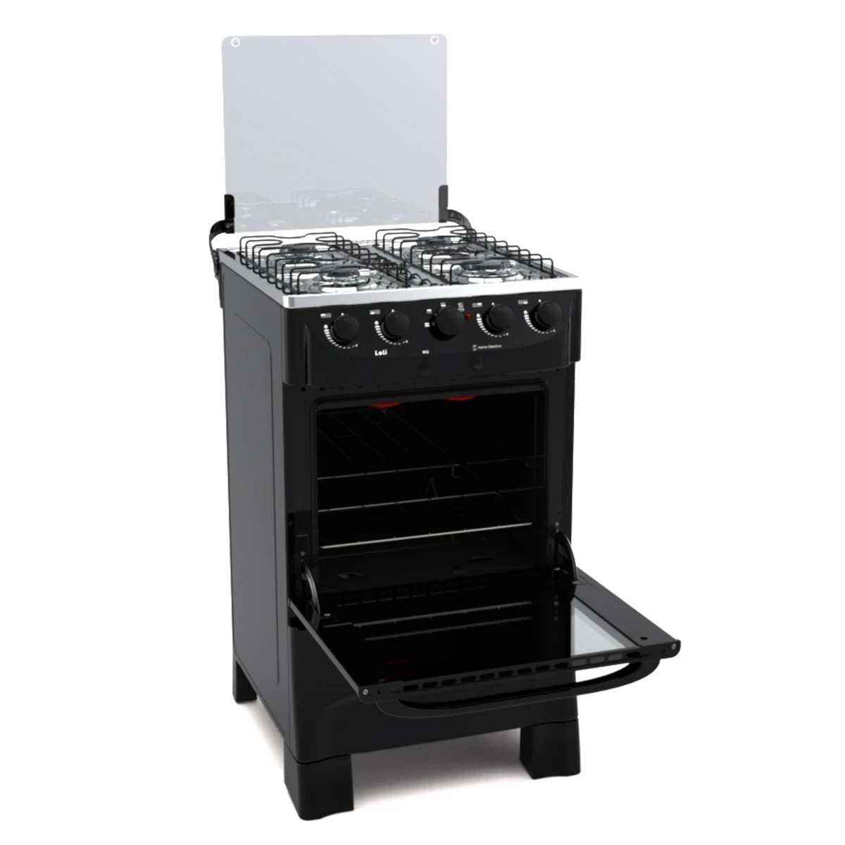 Cocina Combinada 4 Hornallas 55x50 TEM 2