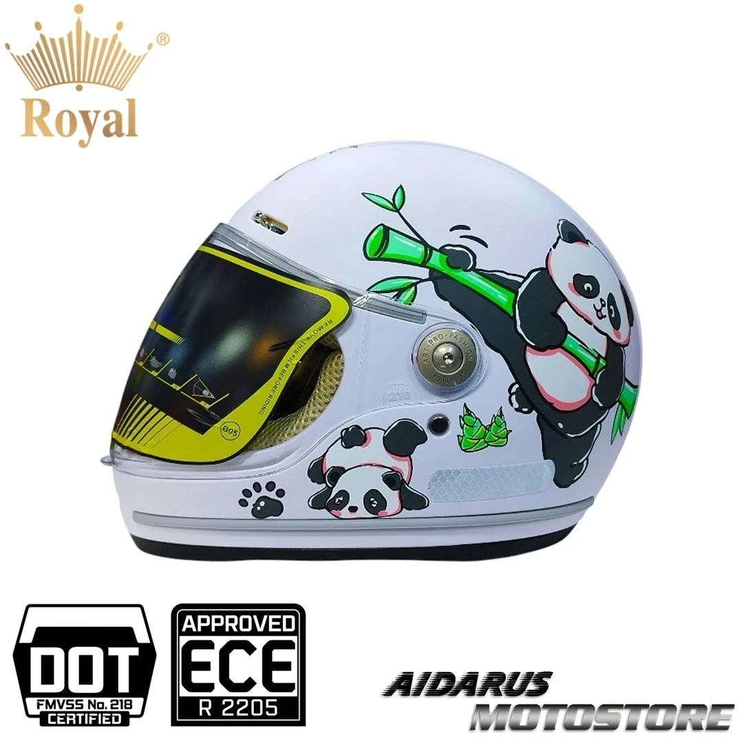 CASCO NIÑO UNISEX ROYAL PANDA MATE